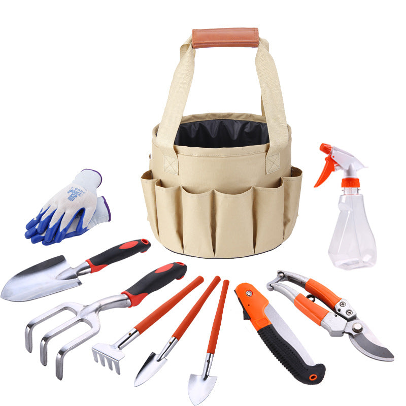 Mini Bonsai Tools Gardening Hand Tools Kit with Tote Bag