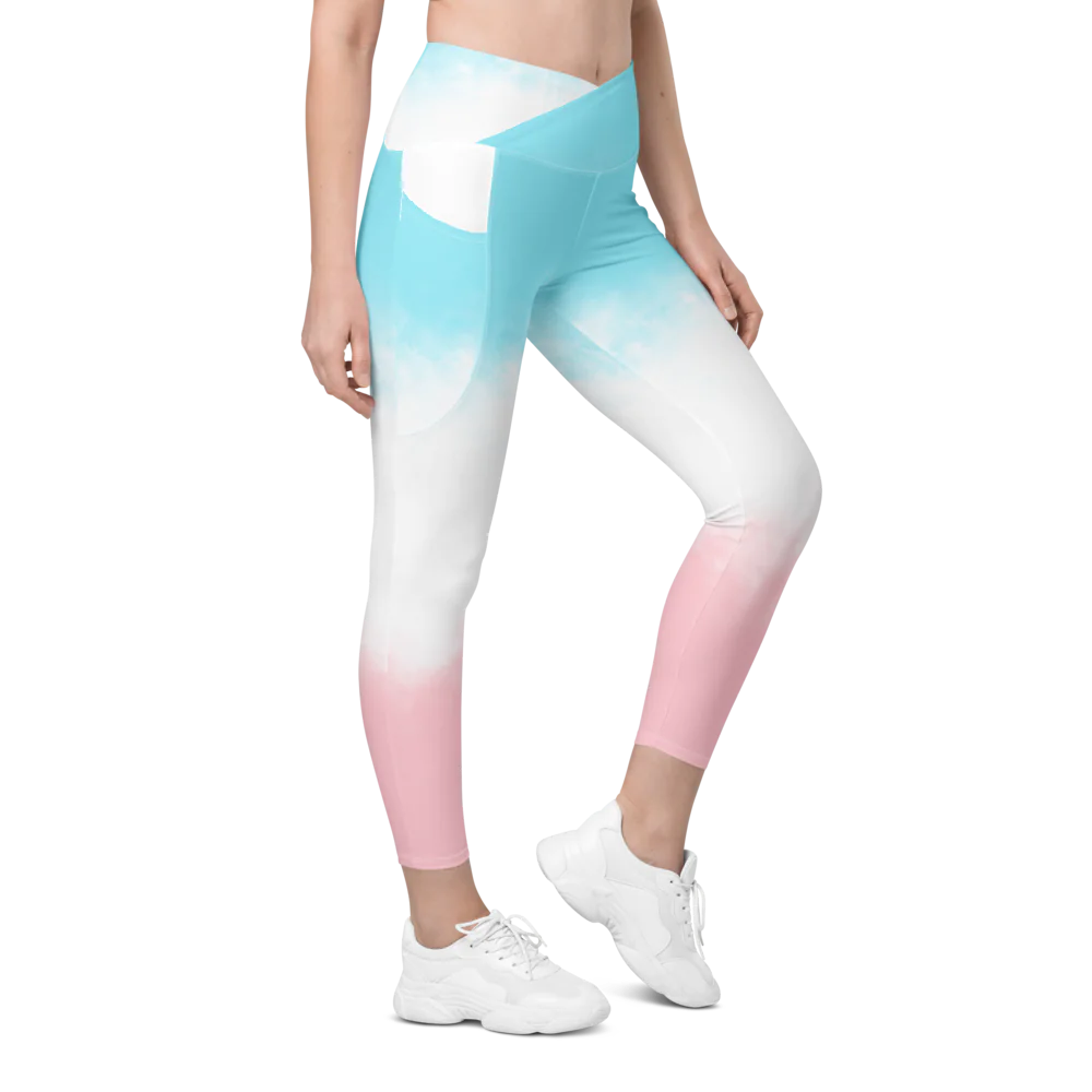 Crossover Leggings with Pockets