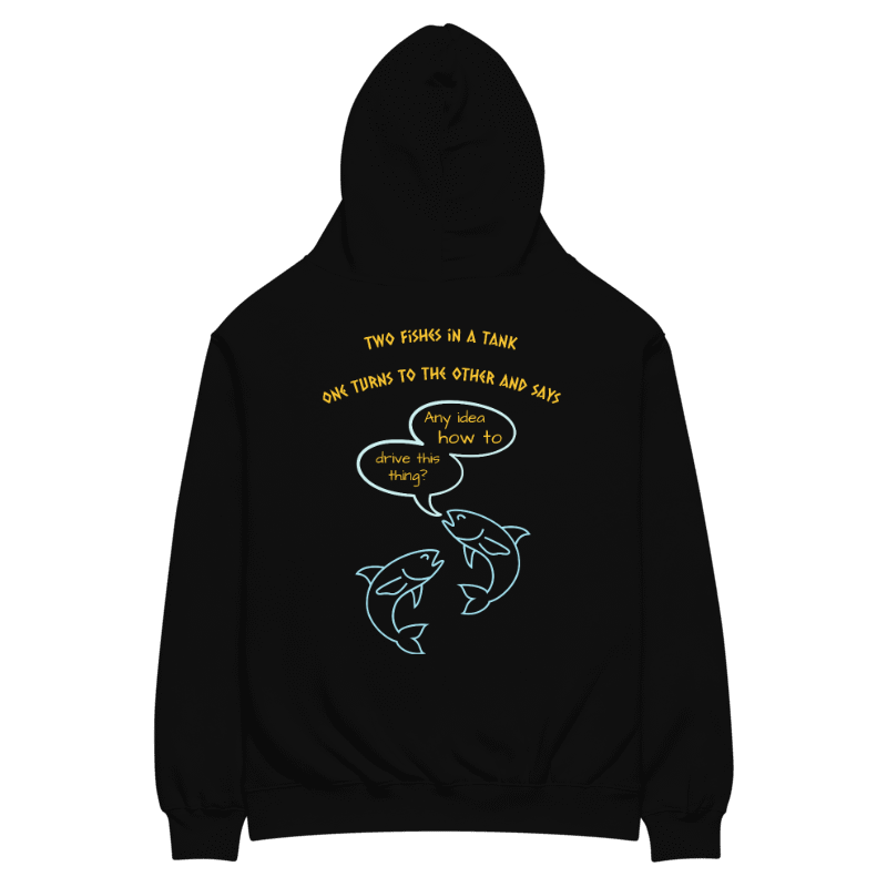 Fish Dad Joke Hoodie