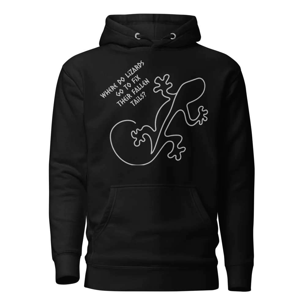 Lizard Dad Joke Hoodie