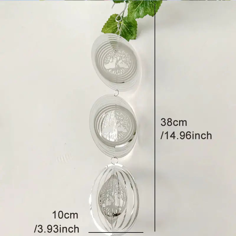 3D Rotating Wind Chime