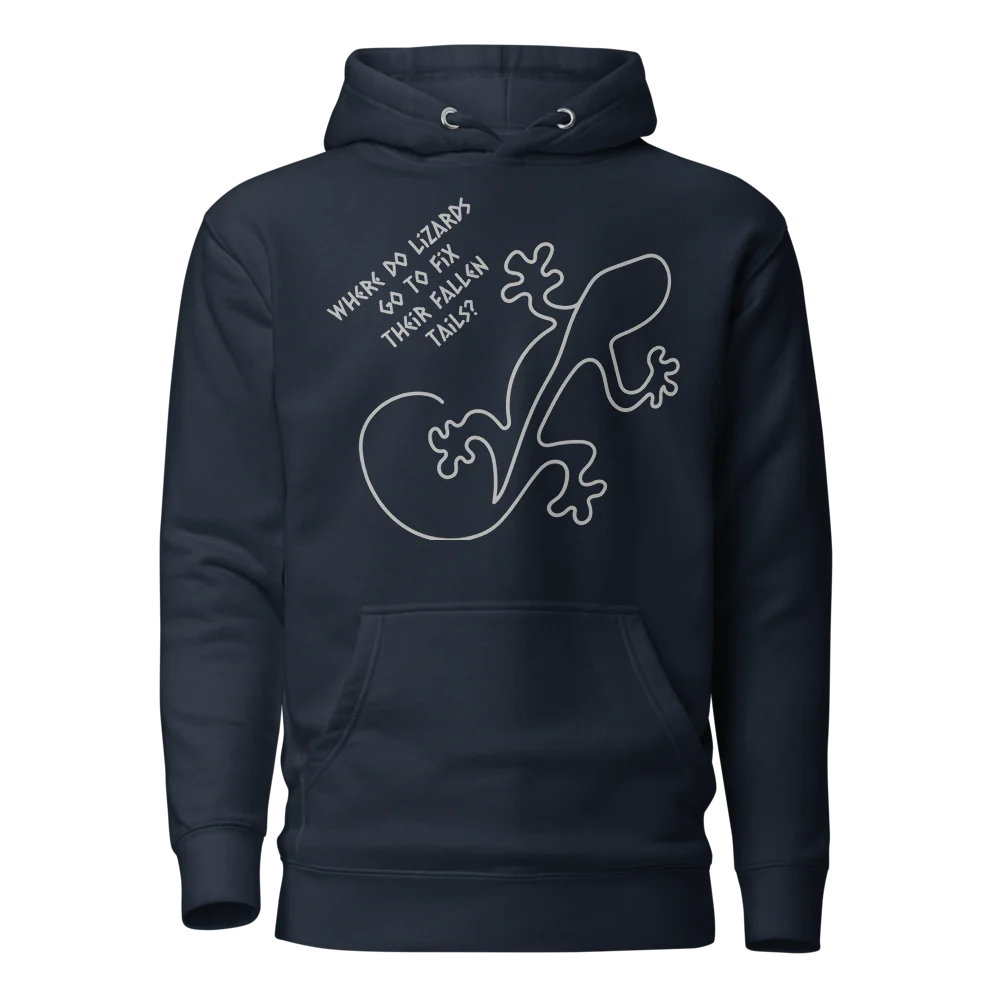 Lizard Dad Joke Hoodie