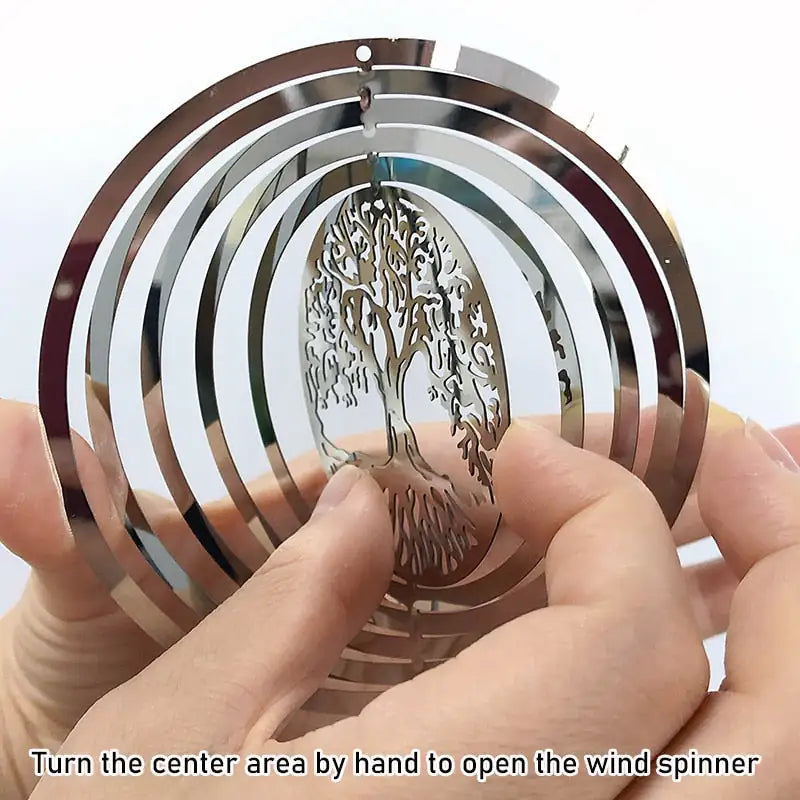 3D Rotating Wind Chime