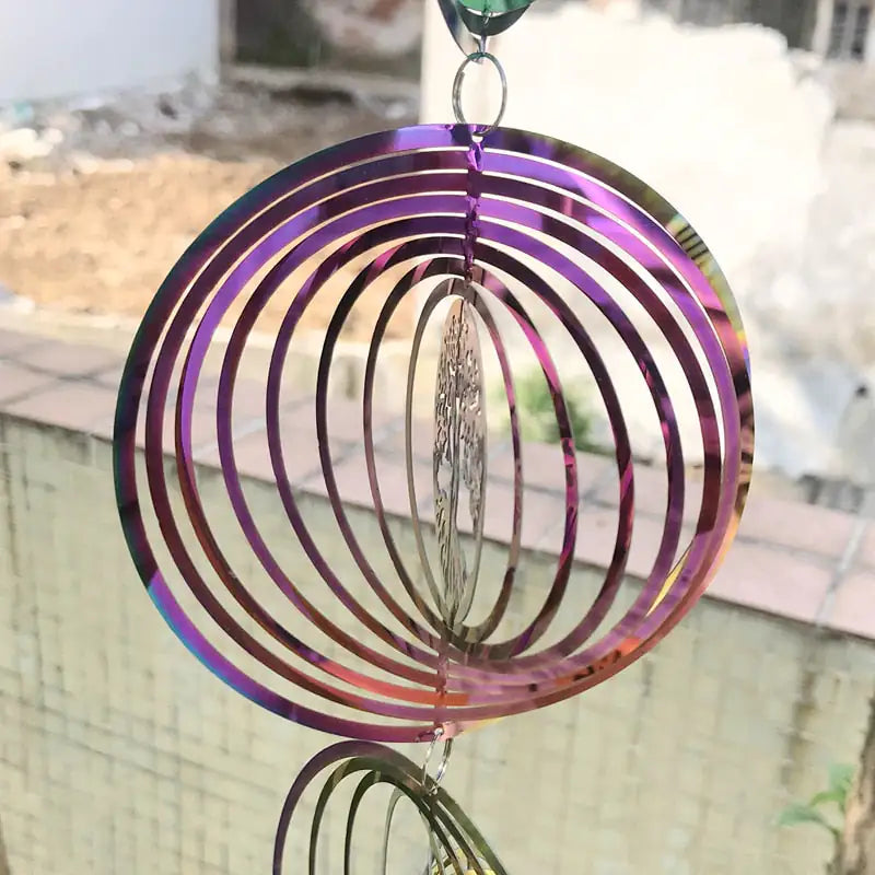 3D Rotating Wind Chime